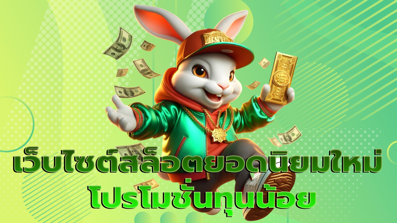 เว็บไซต์สล็อตยอดนิยมใหม่ โปรโมชั่นทุนน้อย